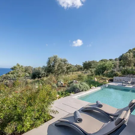 ヴィラ Mesogi Villas, Brand New Modern, Stylish Villas, Private Pool, Seaviews *