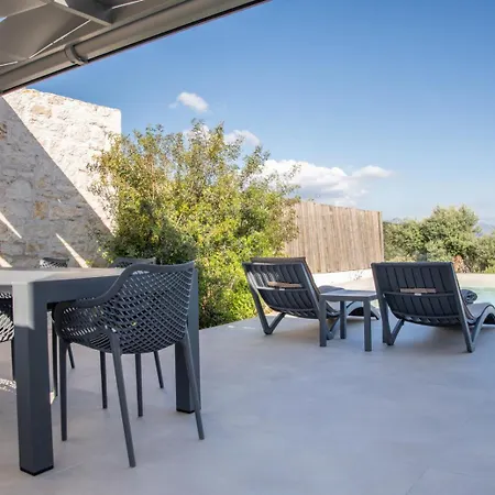 ヴィラ Mesogi Villas, Brand New Modern, Stylish Villas, Private Pool, Seaviews Spartokhórion