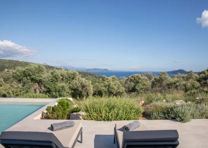 Mesogi Villas, Brand New Modern, Stylish Villas, Private Pool, Seaviews * Spartokhórion