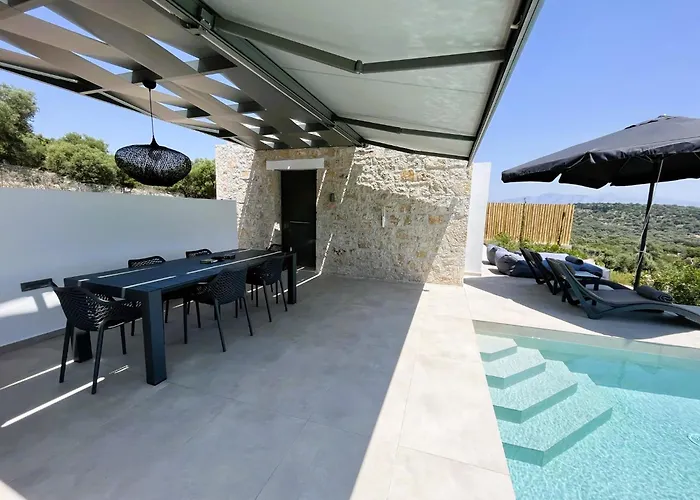 Mesogi Villas, Brand New Modern, Stylish Villas, Private Pool, Seaviews Villa *