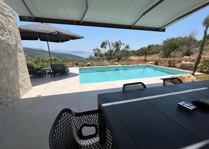 Mesogi Villas, Brand New Modern, Stylish Villas, Private Pool, Seaviews *