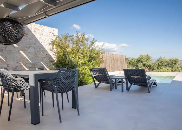 Vila Mesogi Villas, Brand New Modern, Stylish Villas, Private Pool, Seaviews Spartokhórion